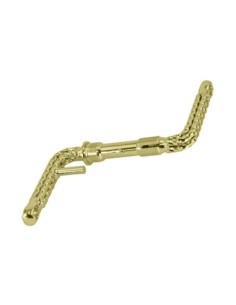 Lowrider Quad Twisted One/Piece Crank 4 1/2" (115mm) Gold.